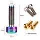 thumbnail image 2 of Pernos de Titanio para Bicicleta MTB Tornillo de Titanio Ti,6 Pcs M5 × 16mm Aleación de Titanio Bici Multicolor) Tornillos Seguridad Bicicletatornillos Spptty no, 2 of 3