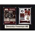 thumbnail image 1 of C & I Collectables 68FREEMANCO 6 x 8 in. Devonta Freeman NCAA Florida State Seminoles Two Card Plaque, 1 of 1