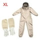 thumbnail image 2 of Ropa de apicultura de cuerpo entero, sombrero con velo, ropa con capucha, traje protector de apicultura SG, 2 of 9