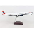 thumbnail image 3 of Airbus A350-1000 Commercial Aircraft "British Airways" White w/Tail Stripes 1/200 Diecast Model Airplane by GeminiJets, 3 of 4