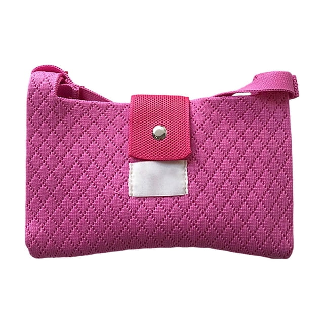 Knitted Travel Bag Summer Leisure Key Wallet Women's Mobile Phone Bag