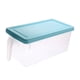 thumbnail image 2 of Utensilios de cocina Refrigerador grande de plástico transparente con cubierta para clasificar frutas y verduras Caja de almacenamiento de alimentos Organizador de cajones rectangular para refrigerado, 2 of 7