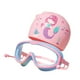 thumbnail image 2 of Gafas de natación para niños, gorro de natación, gafas de buceo, visión amplia, gafas de natación a prueba de fugas, gafas de natación para deportes Rosado azul, 2 of 8
