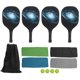 thumbnail image 2 of Juego De Paletas De Pickleball, Bolas De Paleta De Pickleball Ligeras De Tilo, Gran Control, Todos Los Niveles De Habilidad Para Interiores Y Todas Las Edades, 2 of 7