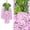 Pink, variant on Clearance!Wisteria Hanging Flowers,Blue Wisteria,Blue Flowers Artificial For Decoration,Wisteria Flowers,Flower Curtain Backdrop,Blue Floral Garland,Wisteria Artificial Flowers,Faux Wisteria(12PCS)