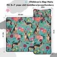 thumbnail image 5 of German Shepherd with Pioneer Flower Toddler Nap Mats for Kids Preschool,Sleeping Mat Bag or Kids,Toddler Sleeping Bag,Toddler Nap Mat or Daycare, 5 of 6