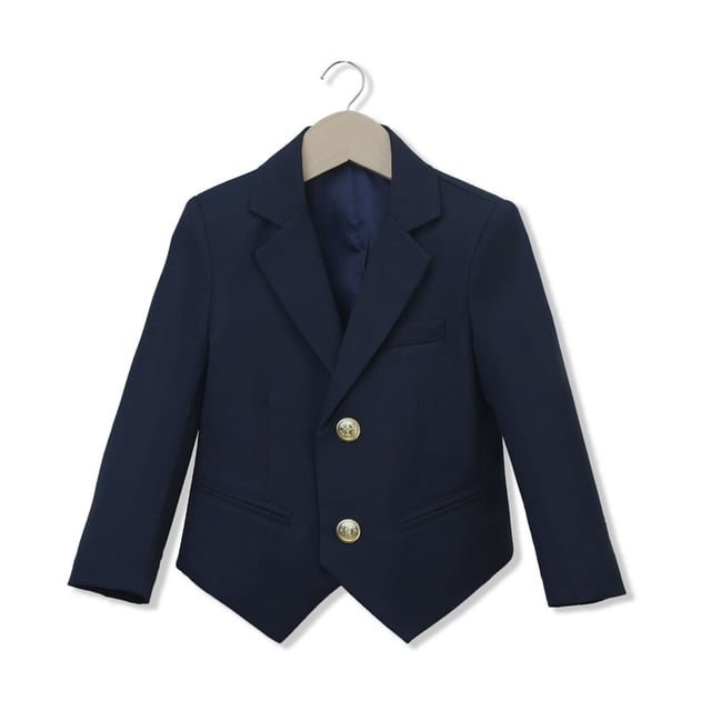 Chaquetas para niños, chaquetas de traje inglés para niños y niñas, chaquetas de estilo universitario, uniformes escolares, top de algodón para niñas.