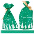 thumbnail image 3 of CIMAXIC christmas 50pcs Christmas Elements Design Candy Boxes Gift Packing Bags (Random Color),9.25"X5.91"X0.04", 3 of 4