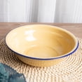 thumbnail image 6 of SPRING PARK Enamel Mixing Bowl Deep Plate for Salads Soup Chips, 6 of 7