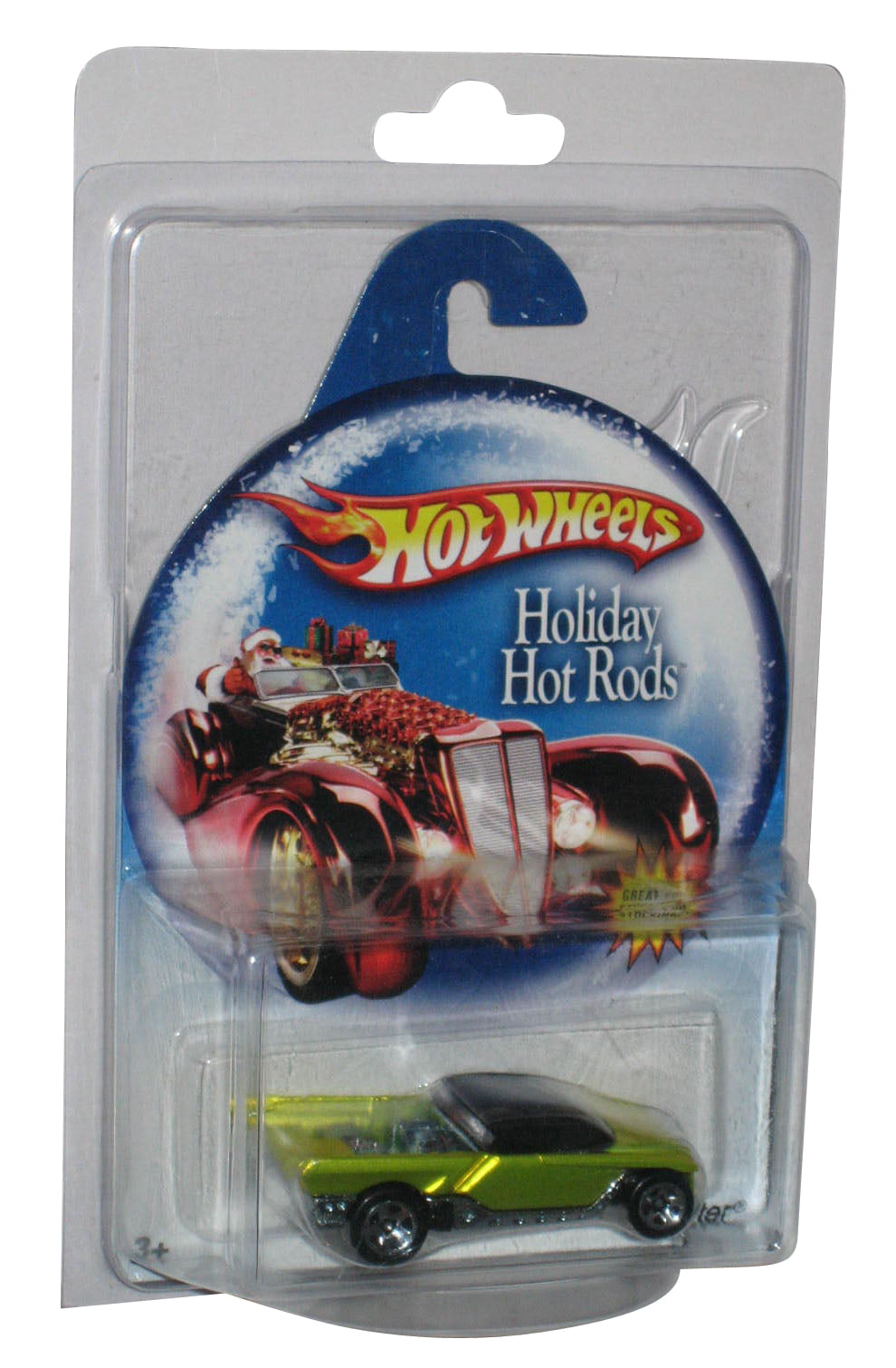 2014 Holiday Hot Rods #7 DRAGGIN' WAGON∞Brown/Red❊Santa❊25∞Hot Wheels Walmart 