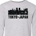 thumbnail image 4 of Inktastic Tokyo Japan City Skyline with Grunge Long Sleeve Youth T-Shirt, 4 of 5