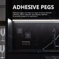 thumbnail image 3 of 12pcs Punch Free Shelf Support Pegs Cabinet Shelf Triangle Support Holders, 3 of 10