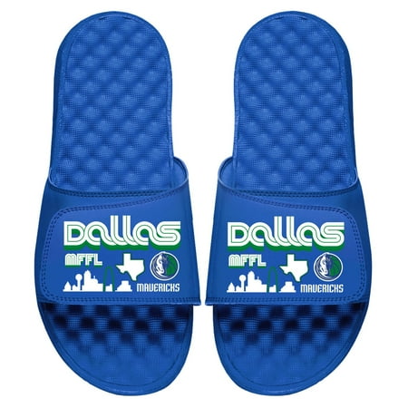 

ISlide Royal Dallas Mavericks 2022/23 City Edition Collage Slide Sandals