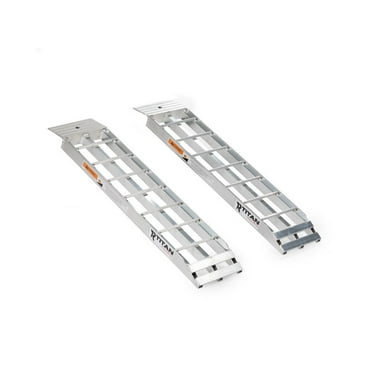 Titan Ramps 36in x 8in Aluminum Dual Shed Ramps