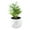 #1, variant on Ludlz Mini Fake White Ceramic Potted Succulents Artificial Plants - Faux Succulents Plants for Home , Office Shelf Decorations Artificial Multilayer Succulent Plant Bonsai for Home