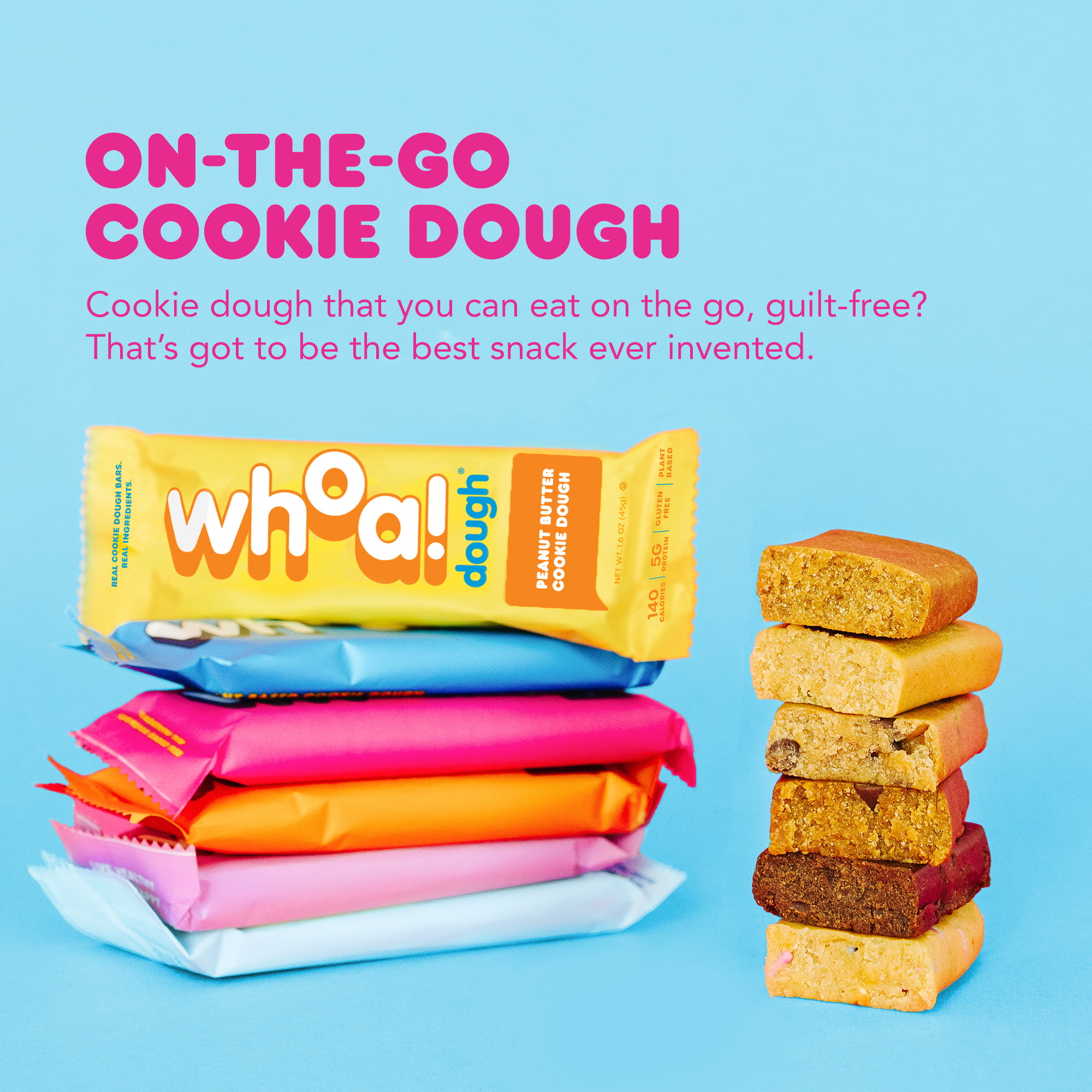 Cookie dough on the go: Local entrepreneur creates new snack bar 