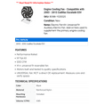 thumbnail image 2 of Engine Cooling Fan - Compatible with 2003 - 2015 Cadillac Escalade ESV 2004 2005 2006 2007 2008 2009 2010 2011 2012 2013 2014, 2 of 2