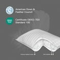 thumbnail image 3 of Luxury Feather Down Pillows King Size Set of 2 Pack, 3 of 6