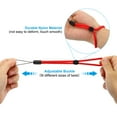 thumbnail image 4 of Unique Bargains 200mm 8 Inch Hand Wrist Strap Lanyards, 20 Pcs Nylon Adjustable Wristlet String Cord, Black, 4 of 6