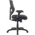 thumbnail image 3 of Lorell® Conjure Mid-Back Fabric Task Chair, Black, 3 of 4