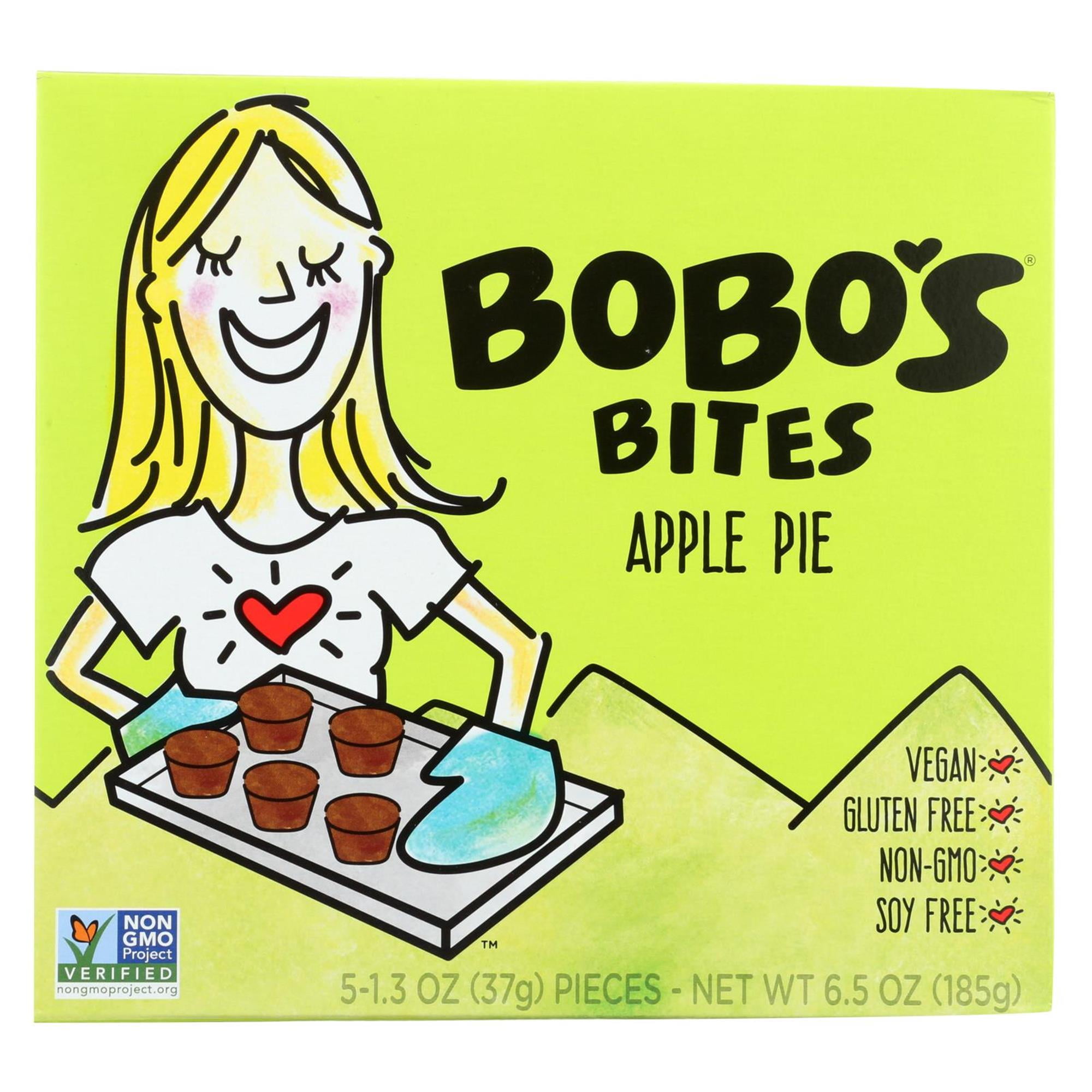 Bobo'S Oat Bars Gluten Free Apple Pie Oats Bites, 5/1.3 Oz Walmart