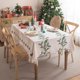 thumbnail image 2 of 1pc Christmas Tablecloth Rectangle Autumn Harvest Table Cloth Anti-Stain Thanksgiving Table Cover for Home Kitchen Party Supplies，140*200cm, 2 of 5