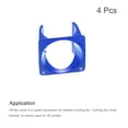 thumbnail image 3 of Uxcell V6 Fan Cover Radiator Cooling Fan Cover Blue for 3D Printer 4 Pack, 3 of 4