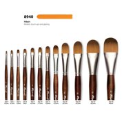Raphael Precision Long Handle Brush, Filbert, 36
