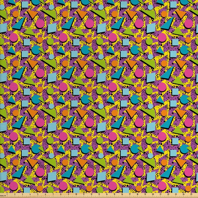 80s Print Fabric