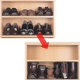 thumbnail image 3 of 1 Paire de Supports de Rangement pour Chaussures de Placard Portable Économiseur d'Espace, 3 of 4