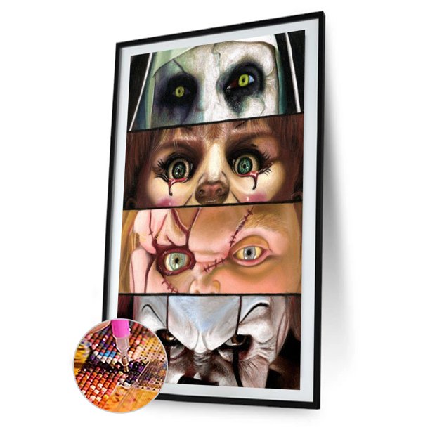 Cuadros Decorativos Resumen de diamantes redondos pintados con diamantes DIY 5D Sywqhk Nuevos Originales