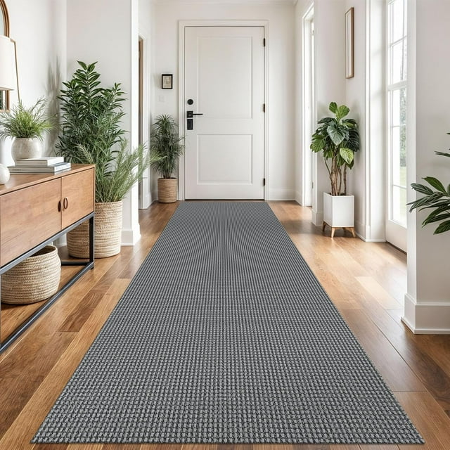 Braided Area Rug x Ft Washable Rugs for Entryway Throw Rugs Rubber Backed Boho Door Mat Indoor Entrance Cotton Kitchen Rugs Woven Front Door Rug for Foyer Living Room Tan/