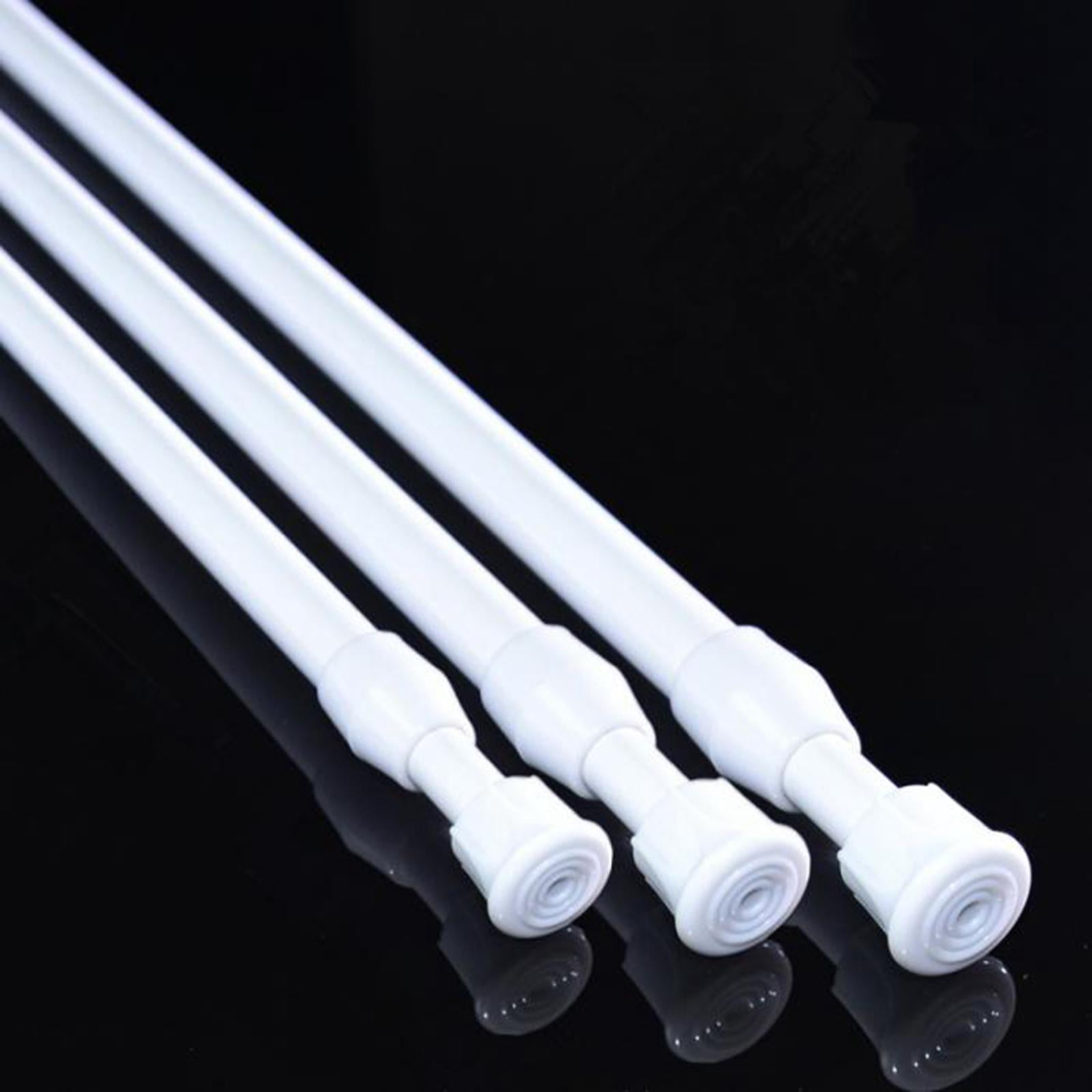 Axioma 2x Tension Rods, Cupboard Rods Adjustable Small Spring Tension Rods Extendable Cupboard Bars for Bathroom Window Closet Bookshelf