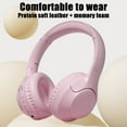 thumbnail image 5 of Clearance! Bluetooth Headphones Earbuds, InsCrazy Head Mounted Wired and Wireless Double Mode Foldable Soft Headband Low Latency High Battery 5.4 Sports Gaming Bluetooth Headphones Earphones, 5 of 7