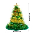 thumbnail image 3 of Twfbrm Christmas Tree Hats Xmas Hat Santa Hats Glitter Tinsel Hat Holiday Party Hair Accessories for Adults and Kids Merry Christmas Party Festival Decoration Gifts, 3 of 8