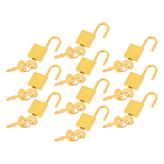 Hemoton 1 Set Tiny Locker Lock Convenient Pad Lock Cabinet Door Locking Tools Multi-Use Padlocks Multi-Function Locker Lock Compact Padlock