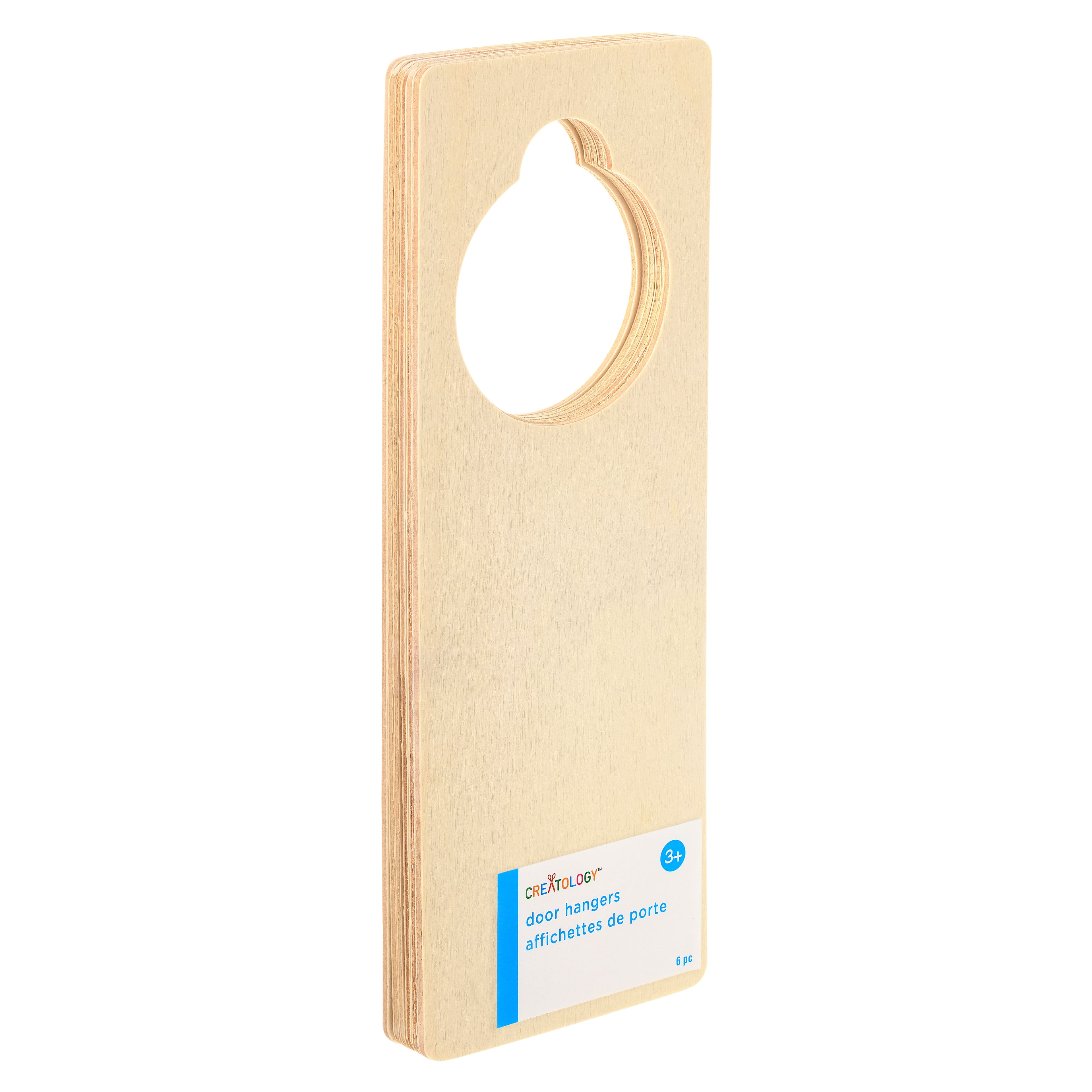 MICHAELS Bulk 12 Packs 6 ct. (72 total) Door Hangers Wood by