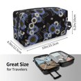 thumbnail image 4 of Goofa Sunflowers Printed Toiletry Bag with Handle,Large Capacity Travel Makeup Cosmetic Bag for Women, Carry on Airport Airline Compliant Bag, 4 of 9