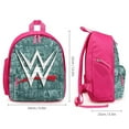 thumbnail image 2 of WWE Backpack, Lightweight Casual Daypack, Durable Backpack for Daily Use Work Travel, 12.6x9.4x5.9 Inch, 2 of 6