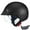 Matte Black, variant on GLX M14 Open Face Motorcycle Helmet - Matte Black, Large - DOT Approved