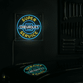 thumbnail image 2 of American Art Decor Licensed Chevrolet Super Service Acrylic LED Wall Decor Sign - 16" x 16", 2 of 8
