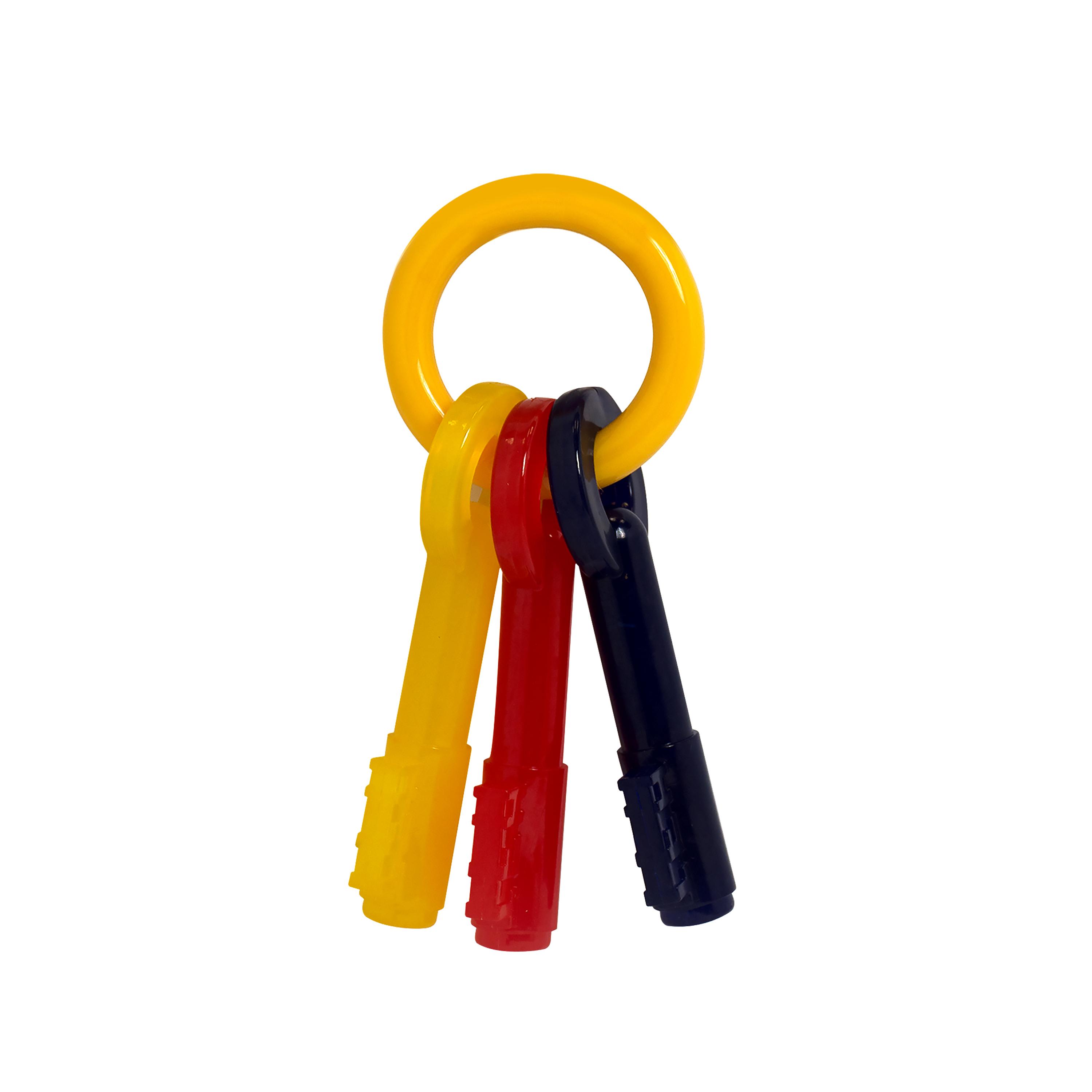 Nylabone Just for Puppies Teething Chew Toy Keys Bacon Medium/Wolf (1 Count) - image 5 of 7