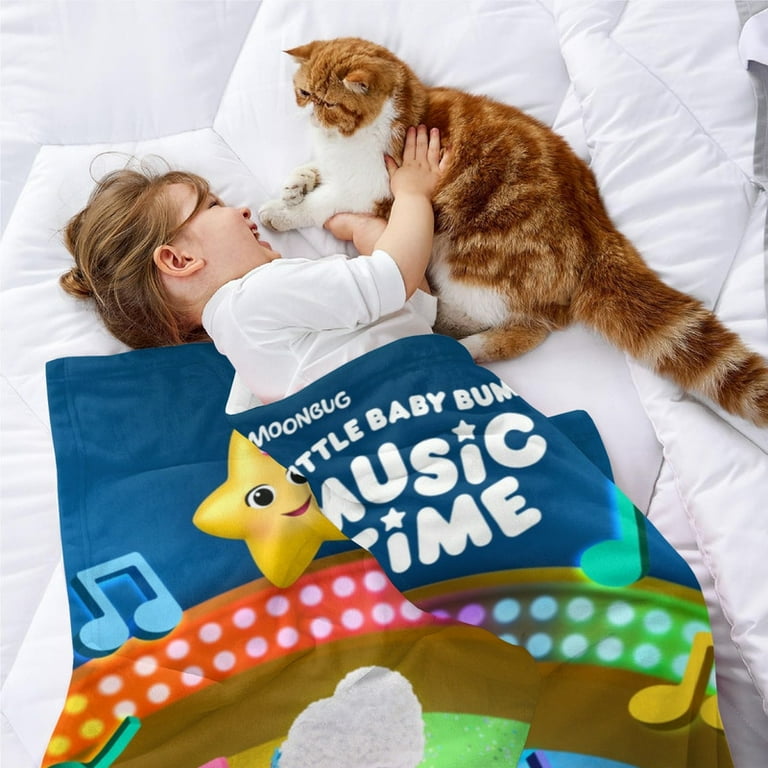Little Baby Bum Music Time Cartoon Blanket Soft Throw Blanket