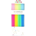 thumbnail image 1 of Party Partners Bougies d'Anniversaire de Luxe, 16 Unités, 4,75 Po de Hauteur, Ombré, 1 of 2