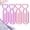 Pink Purple, variant on 4pcs Diamond Art Canvases Roller Clips, Large Paper Clip Holder for Diamond Painting, Canvas & Paint Paperclips for 5D DIY Art, Plastic Paper Needle for Diamond Art Kits for Adults