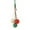 B, variant on Pet Toys Interactive Hanging Cat Rope for Indoor Scratching and Chewing - Durable Sisal Rope Toy for Cats