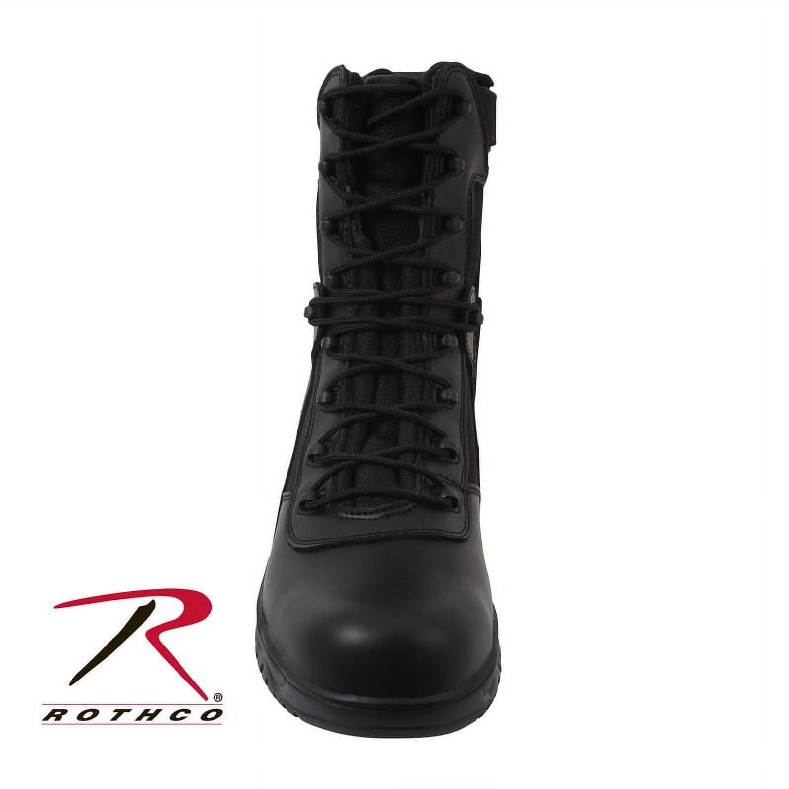 Rothco Forced Entry Tactical Boot With Side Zipper & Composite Toe