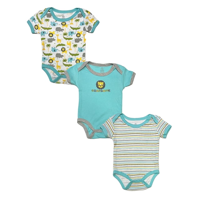 Paquete de 3 Pañaleros de Algodón Con 3 Diferentes Diseños Para Niño o Niña Tatys Fashion 1059