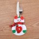 thumbnail image 3 of Advancent 1/6 Uds cuchara de Navidad tenedor bolsa Navidad Año Nuevo decoración único exquisito soporte para cubiertos organizador vajilla Kits de decoración para fiestas 1 7x10x13cm Advancent JJ16291-01, 3 of 6