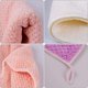 thumbnail image 5 of Toalla de mano pequeña, toalla de mano, juego de toallas de mano de cocina de 5 piezas, toalla colgante de lana de coral, lazo de cinturón de secado rápido súper absorbente TUNC Sencillez, 5 of 5
